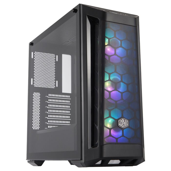 Cooler Master MasterBox MB511 ARGB Mid Tower Siyah Oyuncu Kasası