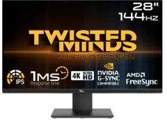 Twisted Minds TM28EUI UHD 28, 144Hz, 1ms, IPS, 4K Oyuncu Monitorü
