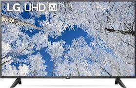 - LG 43UQ70003LB α5 Gen5 AI Processor 4K 2022 Smart Model