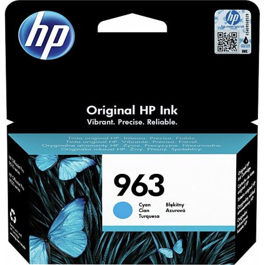 HP 3JA23AE 963 Orijinal Mürekkep Kartuşu, Mavi