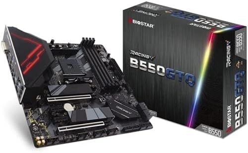 Biostar B550GTQ DDR4 4000Mhz OC S+V+GL AM4 Micro ATX Anakart