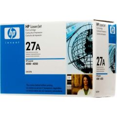 HP C4127A 27A Orijinal LaserJet Toner, Siyah