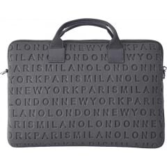 Wiwu Cosmo Slim Case 13.3 Siyah Notebook Çantası