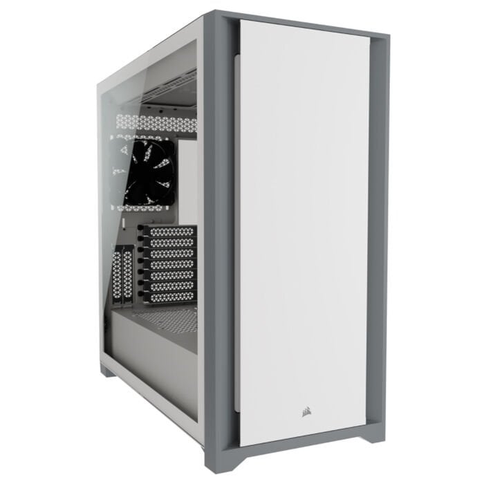 Corsair 5000D ATX Mid Tower Beyaz Oyuncu Kasası