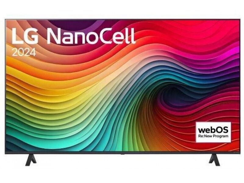 75 inç LG NanoCell AI NANO82 4K Smart TV 2024 ('75NANO82T3B)