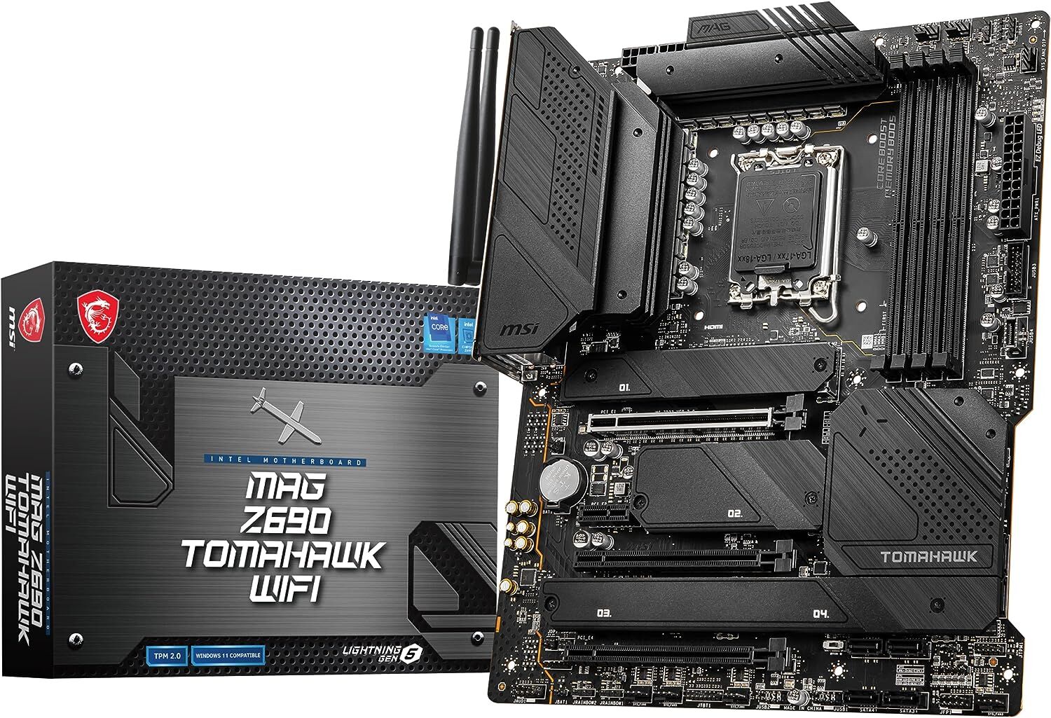 Msi Mag Z690 Tomahawk Wi-Fi Intel LGA1700 DDR5 ATX Anakart