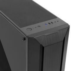 Frisby Wolf FC-9410G RGB Fan 500W ATX Mid Tower Siyah Oyuncu Kasası