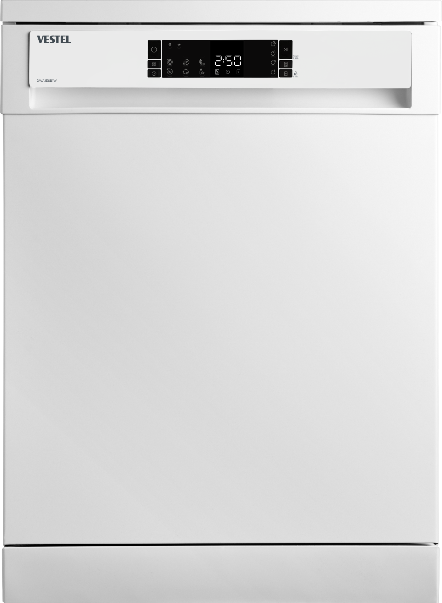 VESTEL DWA1E6B1W Beyaz Bulaşık Makinesi A++