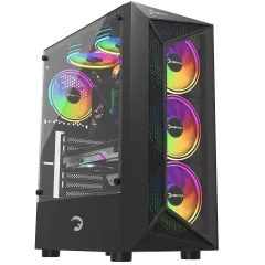 GamePower Eclipse 4*120mm A-RGB Fan ATX Gaming Kasa
