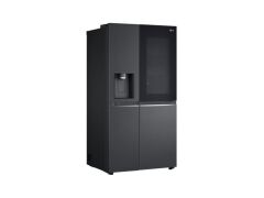 GR-X24FMKBL563 L, LG InstaView Kapı İçi Çok Kapılı Buzdolabı, Dispenser, İnverter Lineer Kompresör