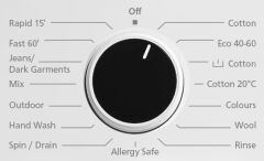 VESTEL W610T1 6Kg Çamaşır Makinesi Beyaz A+++