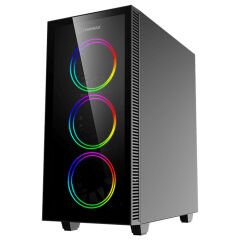 Gamemax Draco XD 650W 80+ Bronze Siyah Oyuncu Kasası