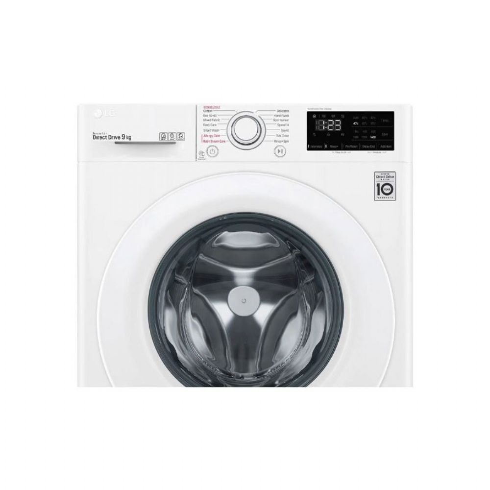 LG F4WV309S3E Free Standing 9kg Washing Machine