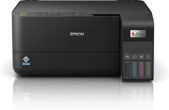 Epson EcoTank L3550 Wi-Fi Tarayıcı + Fotokopi Renkli Çok Fonksiyonlu Tanklı Yazıcı