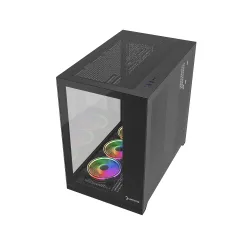 GamePower WarCry Evo ARGB Temper Cam TYPE-C 120mm PWM Fan ATX Gaming Kasa
