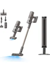 Dreame Z10 Station Kablosuz Elektrikli Süpürge/dikey Süpürge - 2.5l Otomatik Toz Hazneli, Akıllı Dik Süpürge, Halı, Sert Zemin, Fayans ve Evcil Hayvan Tüyü Için Güçlü Yer Temizliği, Hafif