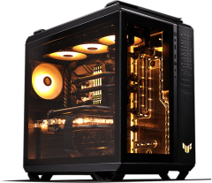 Asus TUF Gaming GT502 V2 Temperli Cam USB Type-C Siyah ATX Mid-Tower Oyuncu Kasası