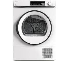 SHARP 8KG KURUTMA MAKİNESİ 'KDNHB8S6GW3-EN