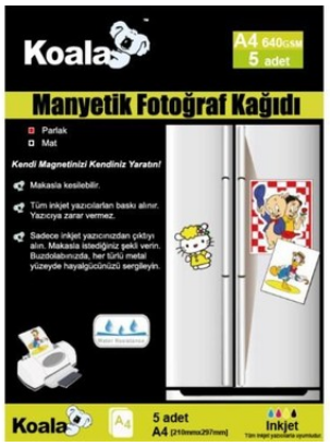 KOALA 105x148 MAT 10sayfa MIKNATISLI FOTOĞRAF KAĞI