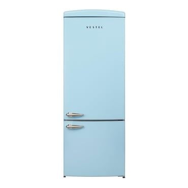 Vestel RETRO NFK52111 Düş Mavisi 471 Lt No-Frost Buzdolabı