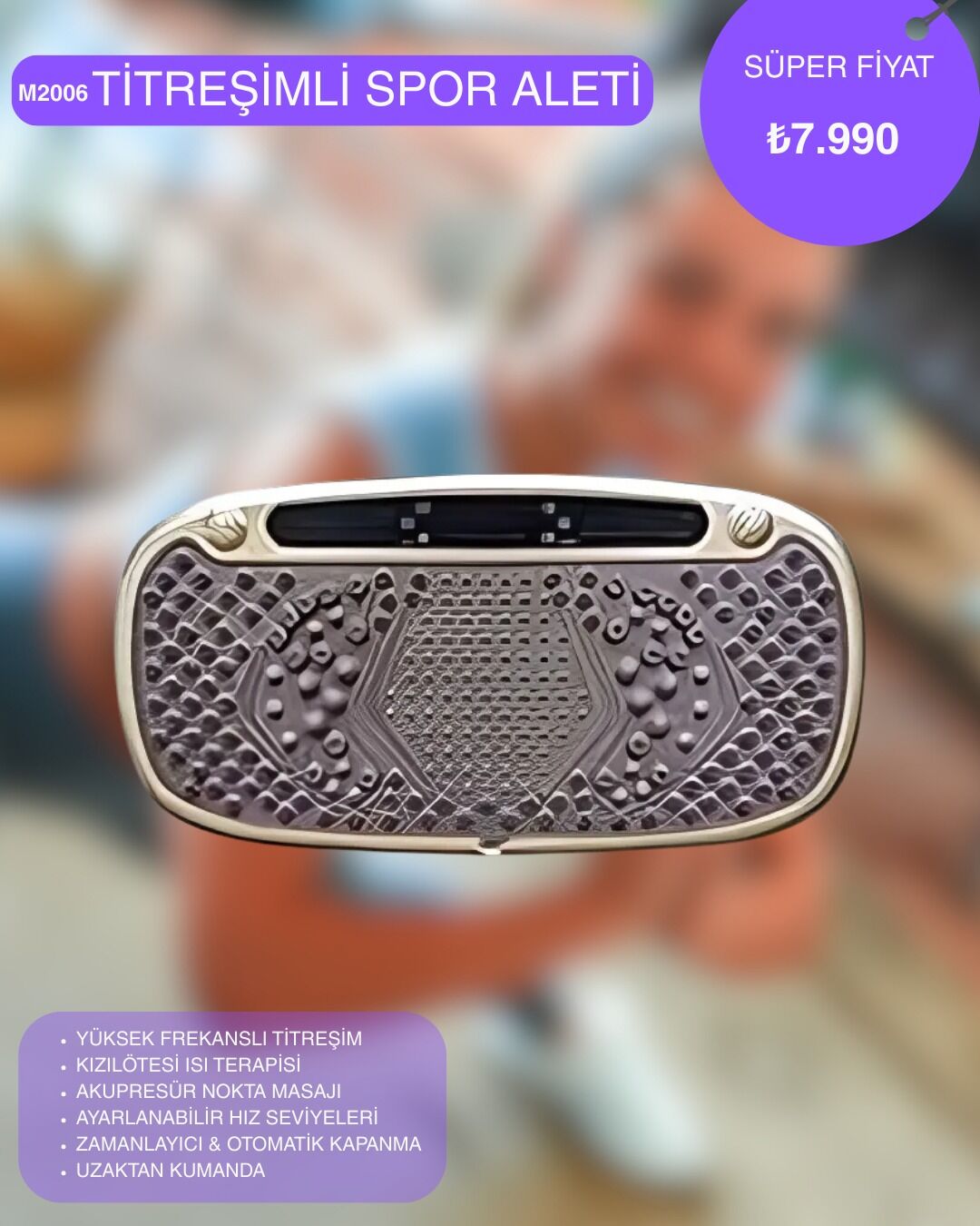 Titreşmeli Spor Aleti M2006