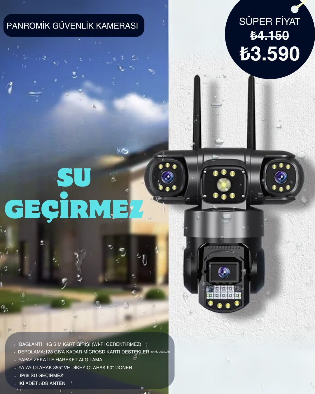 Andowl G819 Sim,Kartli Smart,Kamera