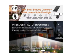 LENS 4G/LTE 50 METRE FLOODLIGHT GECE GÖRÜŞÜ IP65 SOLAR KAMERA(UBOX)