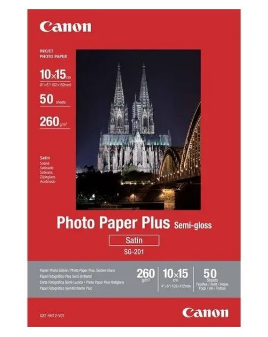 CANON SG-201 A4 210X297 20SF SEMI GLOSSY PHOTO PAPER