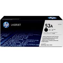 HP Q7553A 53A Original LaserJet Toner, Siyah
