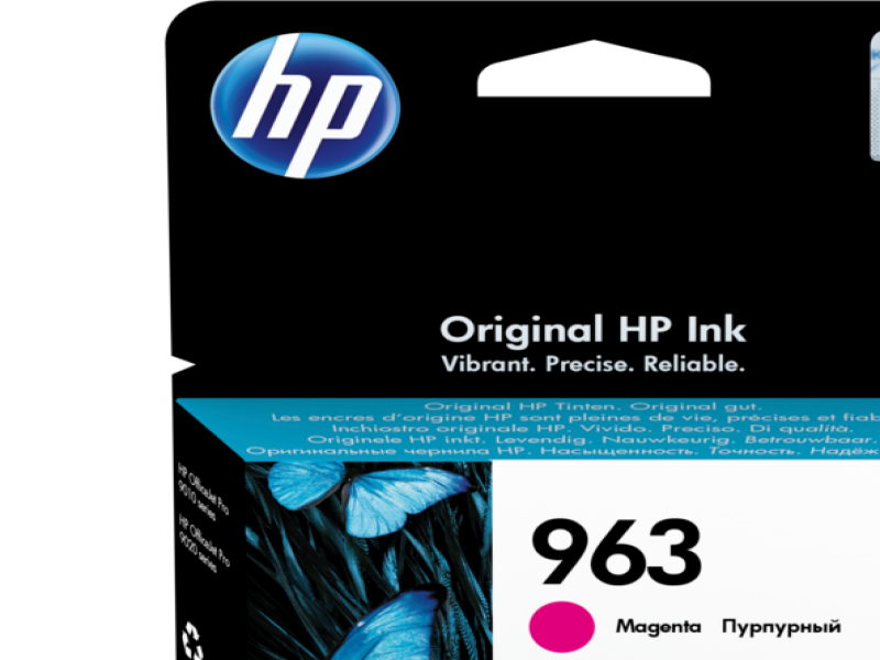 HP 3JA24A 963 Orijinal Mürekkep Kartuşu, Kırmızı
