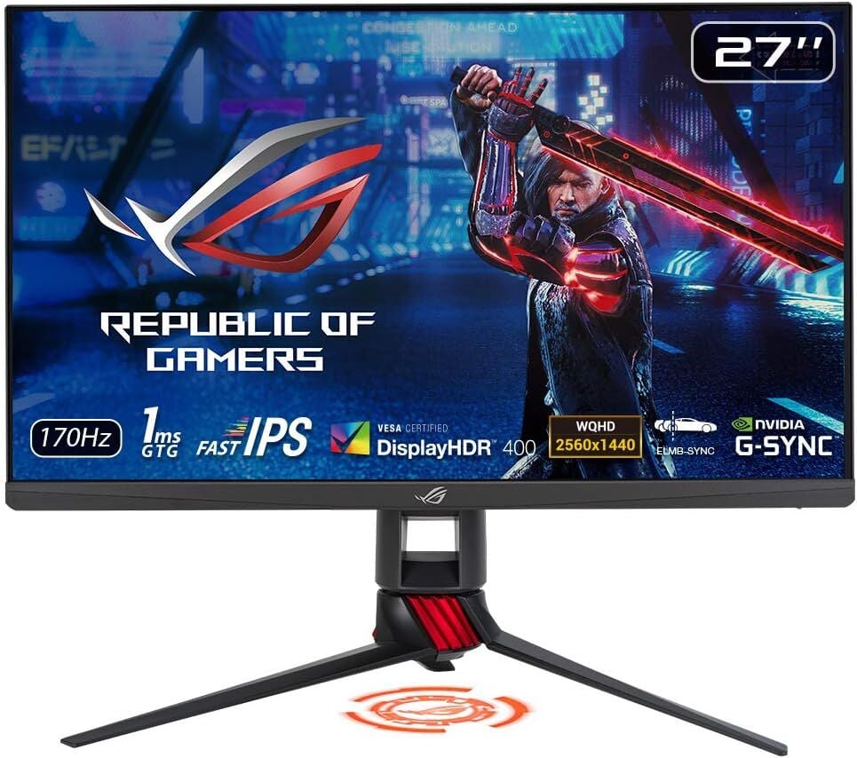 Asus ROG Strix XG279Q 27'' 1 ms WQHD G-Sync IPS Oyuncu Monitörü