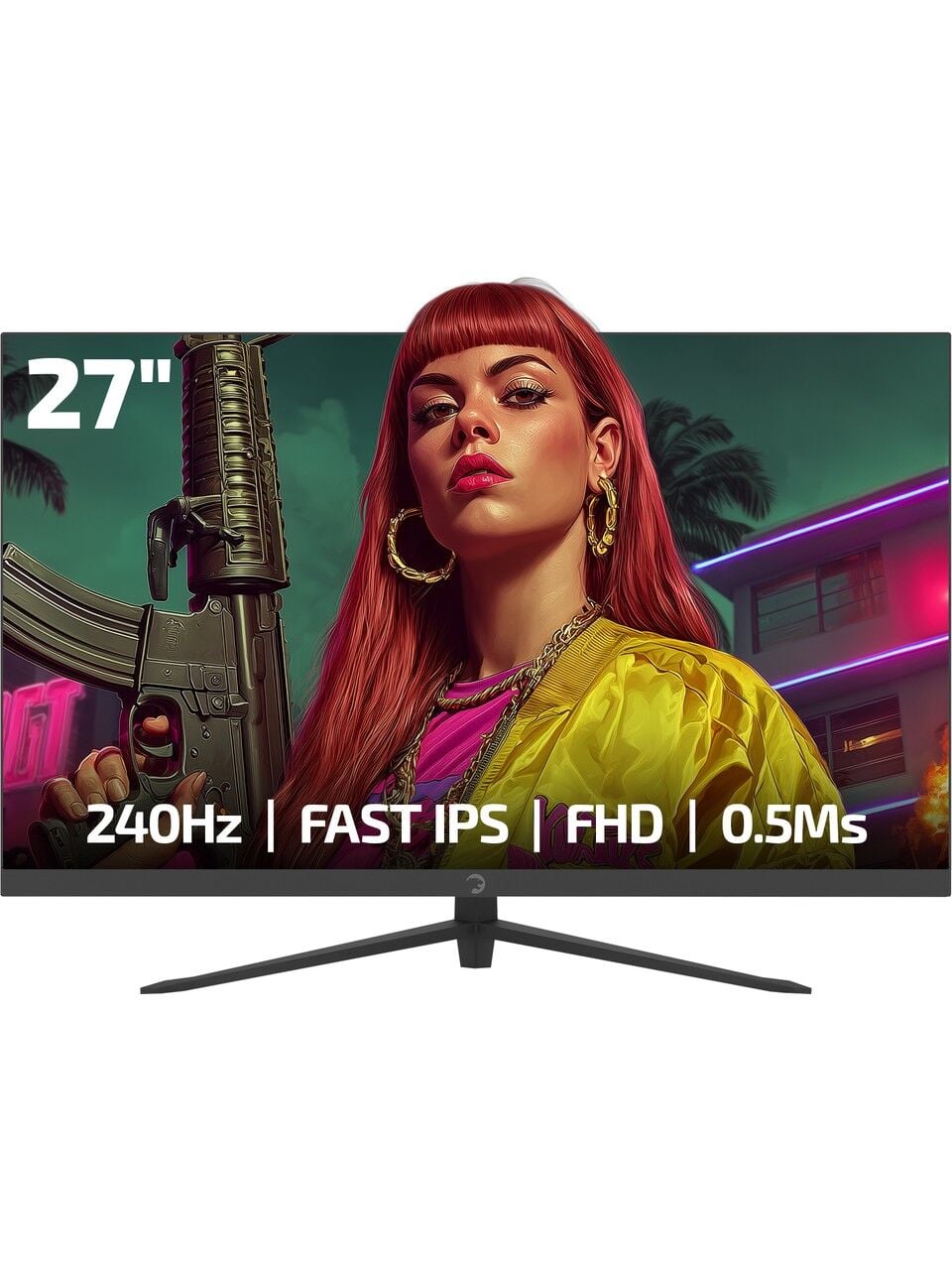 GamePower Sonic V40 27'' 240Hz 0.5Ms Fast IPS Fhd RGB Gaming Monitör