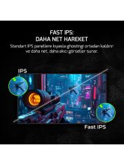 GamePower Sonic V40 27'' 240Hz 0.5Ms Fast IPS Fhd RGB Gaming Monitör