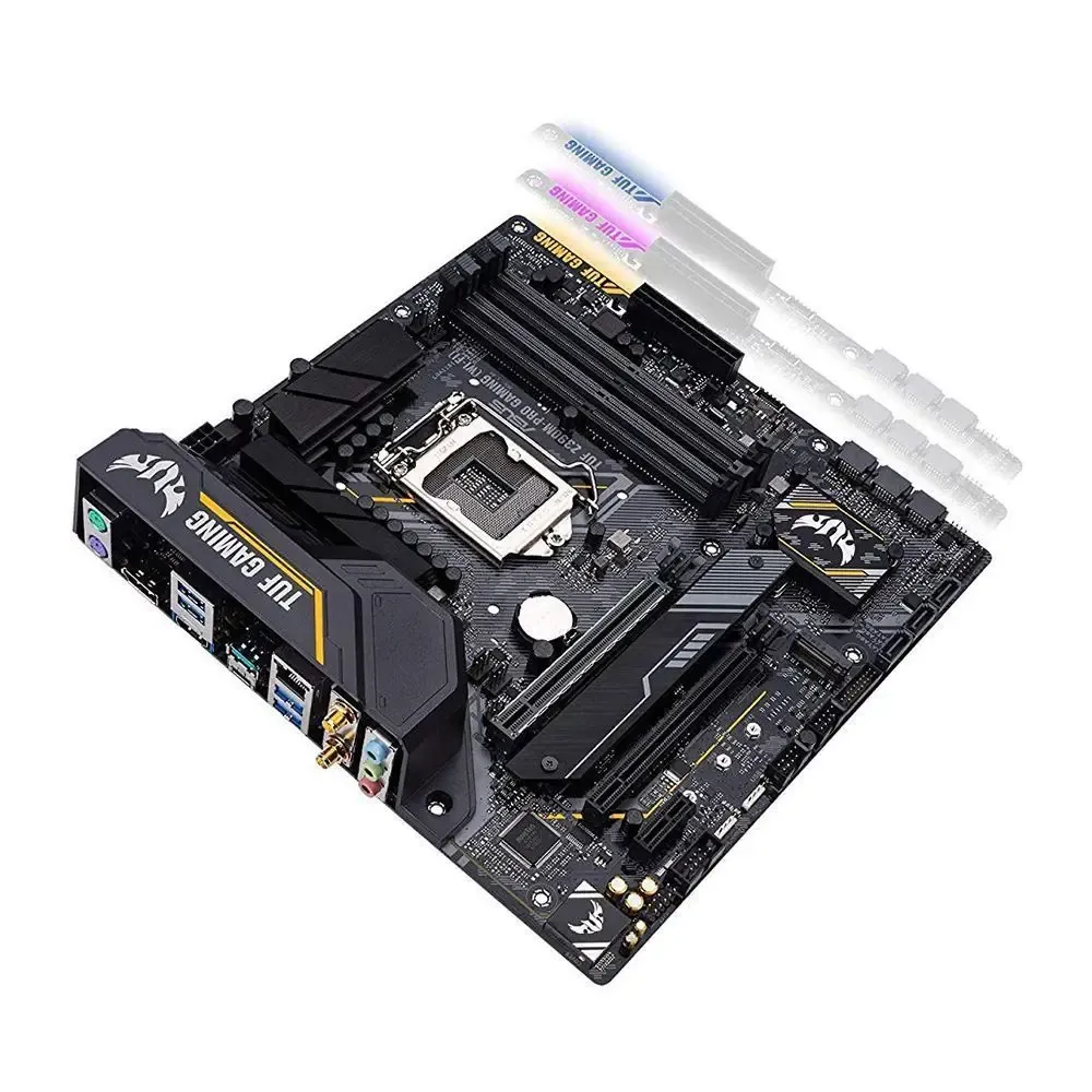 Asus TUF Z390M-Pro Gaming Intel Z390 Soket 1151 DDR4 4266 MHz mATX Gaming Anakart