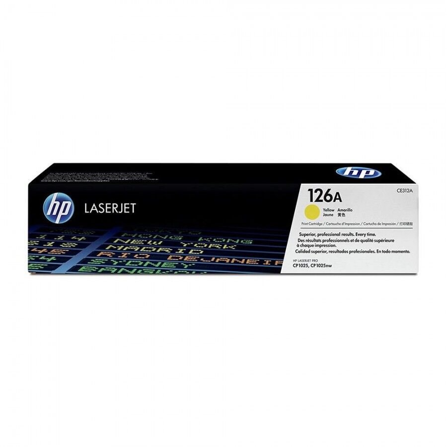 HP CE312A 126A Original LaserJet Toner, Sarı