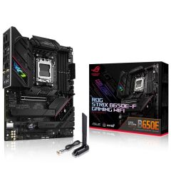 Asus ROG Strix B650E-F Gaming WIFI AMD B650 Soket AM5 DDR5 6400(OC)MHz ATX Oyuncu Anakart