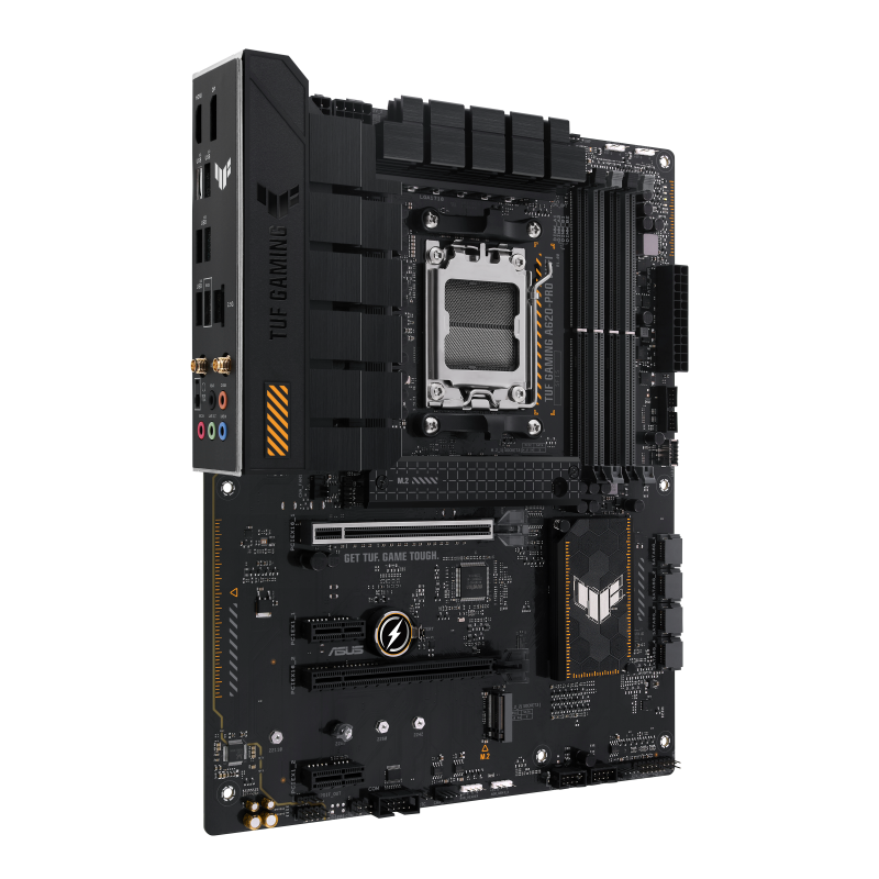 Asus Tuf Gaming A620-PRO Wi-Fi AMD A620 Soket AM5 DDR5 6400 MHz Aura RGB ATX Anakart