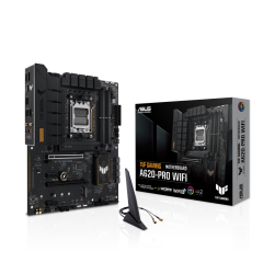 Asus Tuf Gaming A620-PRO Wi-Fi AMD A620 Soket AM5 DDR5 6400 MHz Aura RGB ATX Anakart