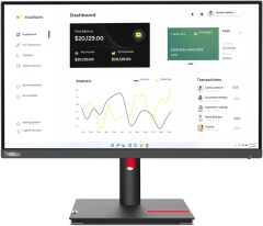 Lenovo ThinkVision P24h-30 23.8'' Ekran 60Hz 4ms HDMI VGA DP Type-C RJ45 IPS Monitör