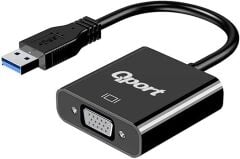 Qport Q-UVG USB 3.0 dan VGA Dönüştürücü Adaptör