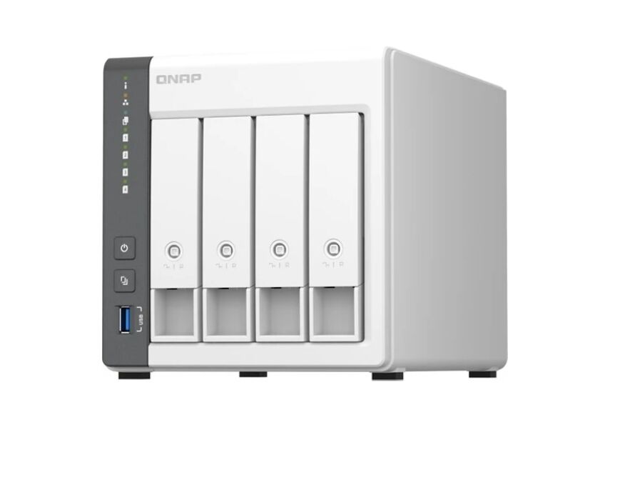QNAP TS-433-4GB RAM 4 Hdd Yuvalı Tower NAS