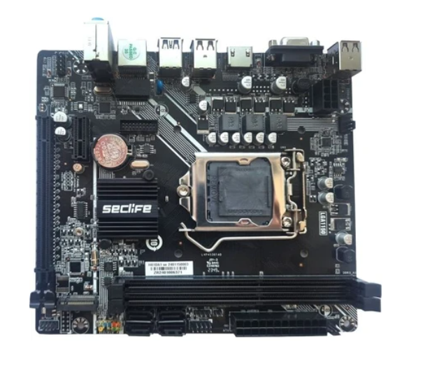 SECLIFE H81 H81DA1 1150P DDR3 SES GLAN HDMI/VGA SATA3 USB3.0 mATX