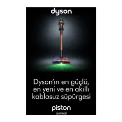 DYSON V16 Piston Animal Submarine™ Islak Kuru Kablosuz Süpürge