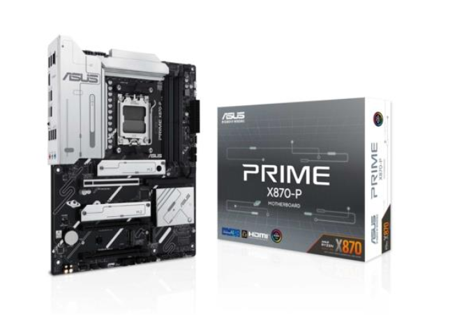 Asus PRIME X870-P AMD AM5 DDR5 ATX 4xDIMM,Maks. 192GB DDR5,1xM.2 2280 PCIe 5.0,1xM.2 2242/2260/2280 PCIe 4.0,1xM.2 2280 PCIe 4,1xPCIe 3
