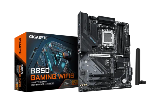 GIGABYTE GAMING B850 WIFI6 AM5 DDR5 ATX ANAKART