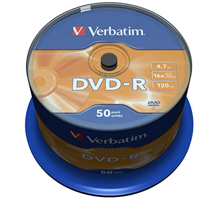VERBATIM 43814 DVD-R 50'LI SPINDLE