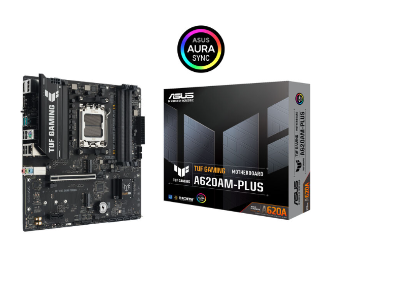 ASUS TUF GAMING A620AM-PLUS WIFI AM5 DDR5 SES GLAN DP/HDMI SATA3 USB3.2 mATX