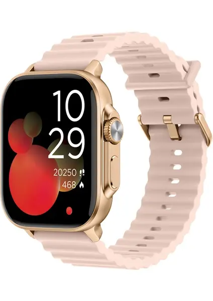 Ttec Tempus 51MM Tft Ekranlı Dikdörtgen Metal Kasa Akıllı Saat