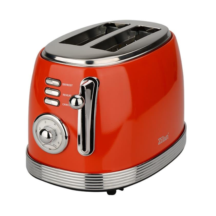 ZİLAN ZLN7040 ELEKTRİKLİ EKMEK KIZARTMA MAKİNESİ RETRO