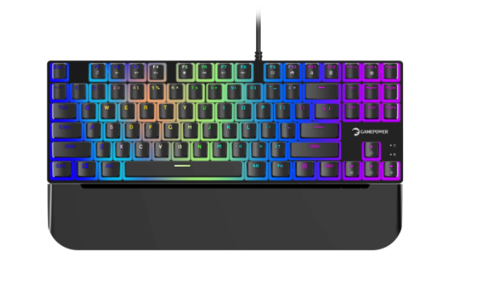 GAMEPOWER SUKI RED SWITCH MEKANIK KLAVYE 104KEY